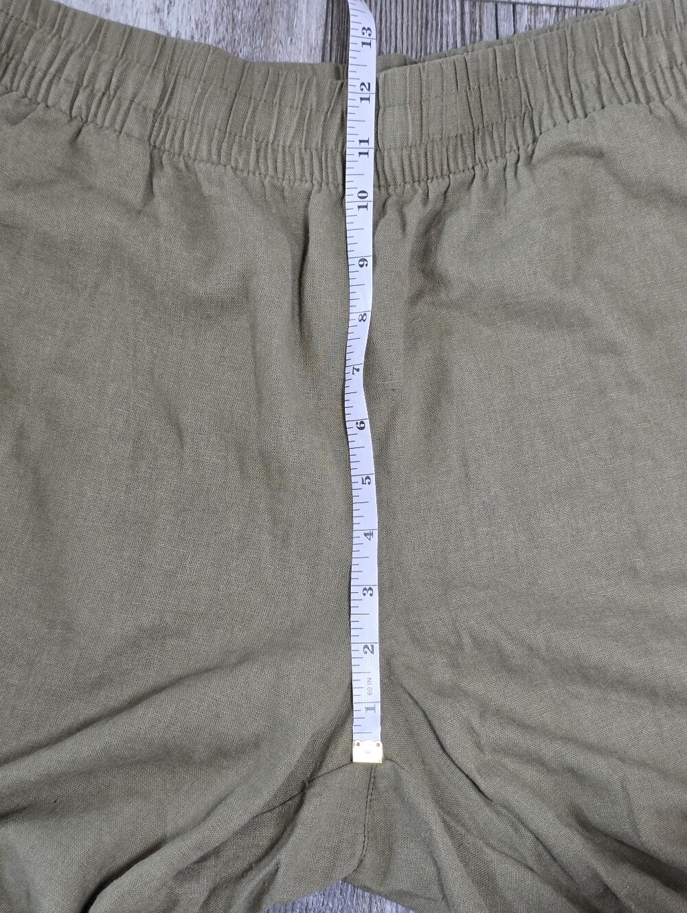 Old Navy Women's High-Waisted Wide-Leg Linen-Blend Lounge Pants Sz Lg - Picture 4 of 8